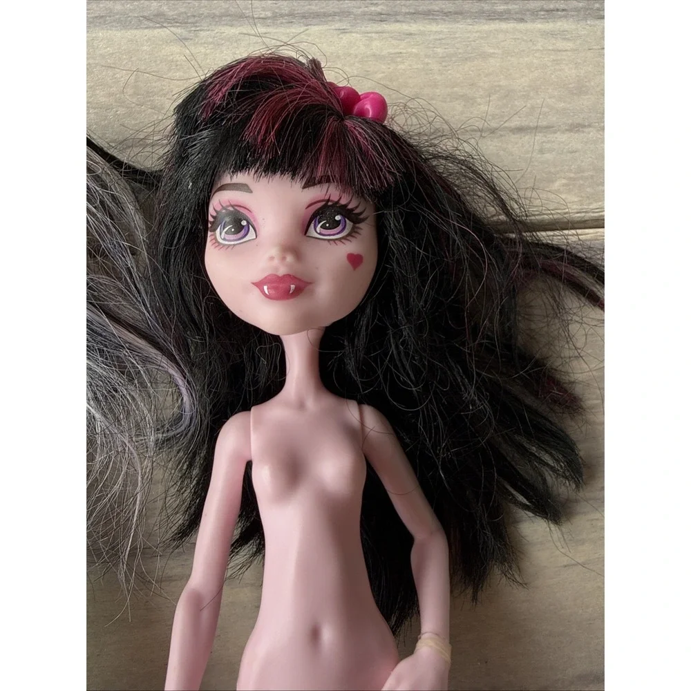 Monster High Doll Draculara And FRANKIE STEIN 2015 Mattel - Nude